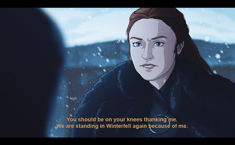 Illustration for article titled If Game Of Thrones Was An Anime